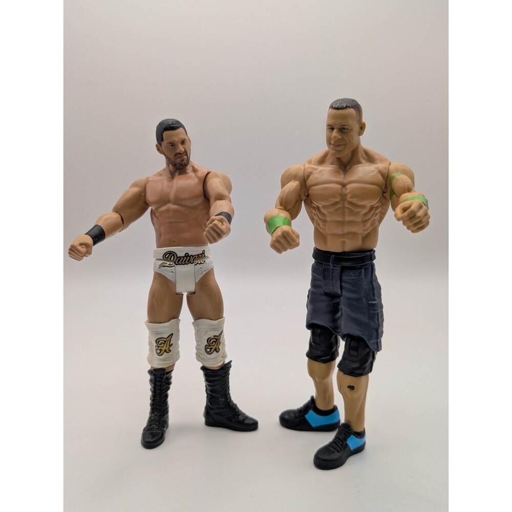 WWE Mattel Action Figure Lot John Cena & Ariya Daivari Series 99 Wrestling Loose